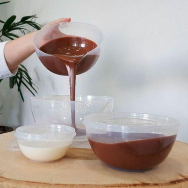 Utensílios E Acessórios - Derretedeira Em Polipropileno Cor Vermelha Tamanho Médio Ref. 9629 BWB